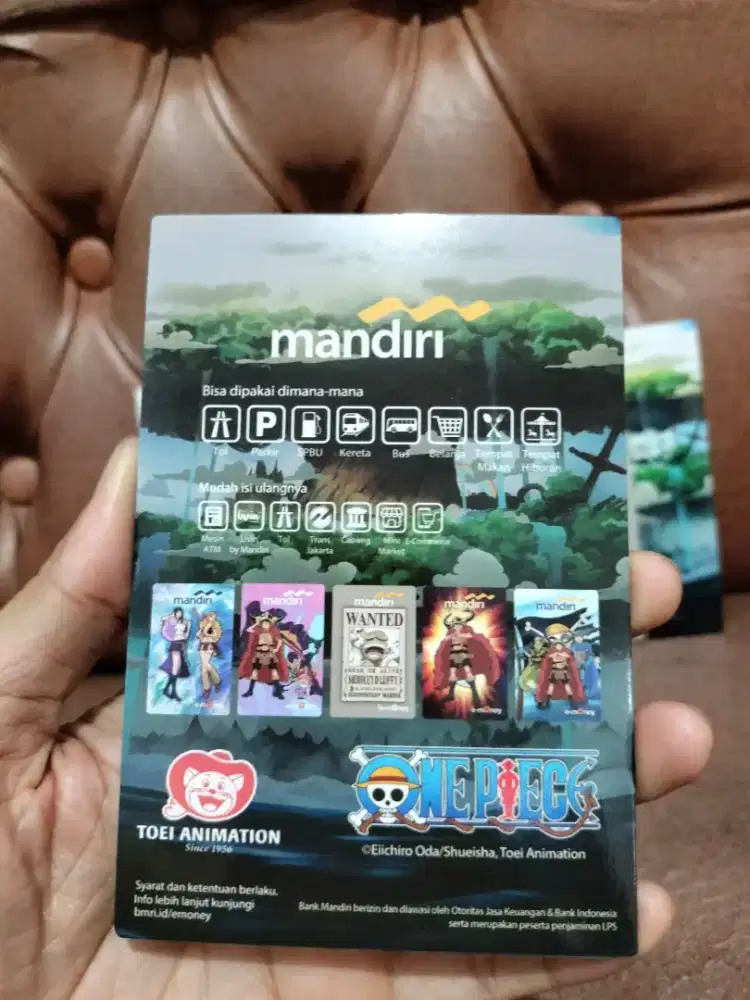 E-money mandiri edisi one piece gen 2 limited edition