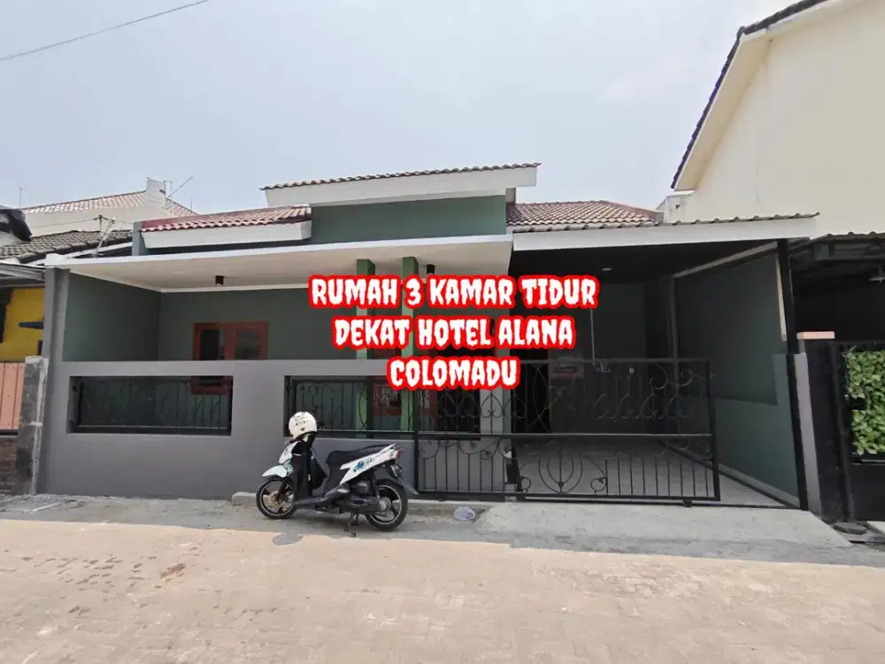 RUMAH BAGUS DEKAT ALANA HOTEL COLOMADU SOLO SIAP HUNI