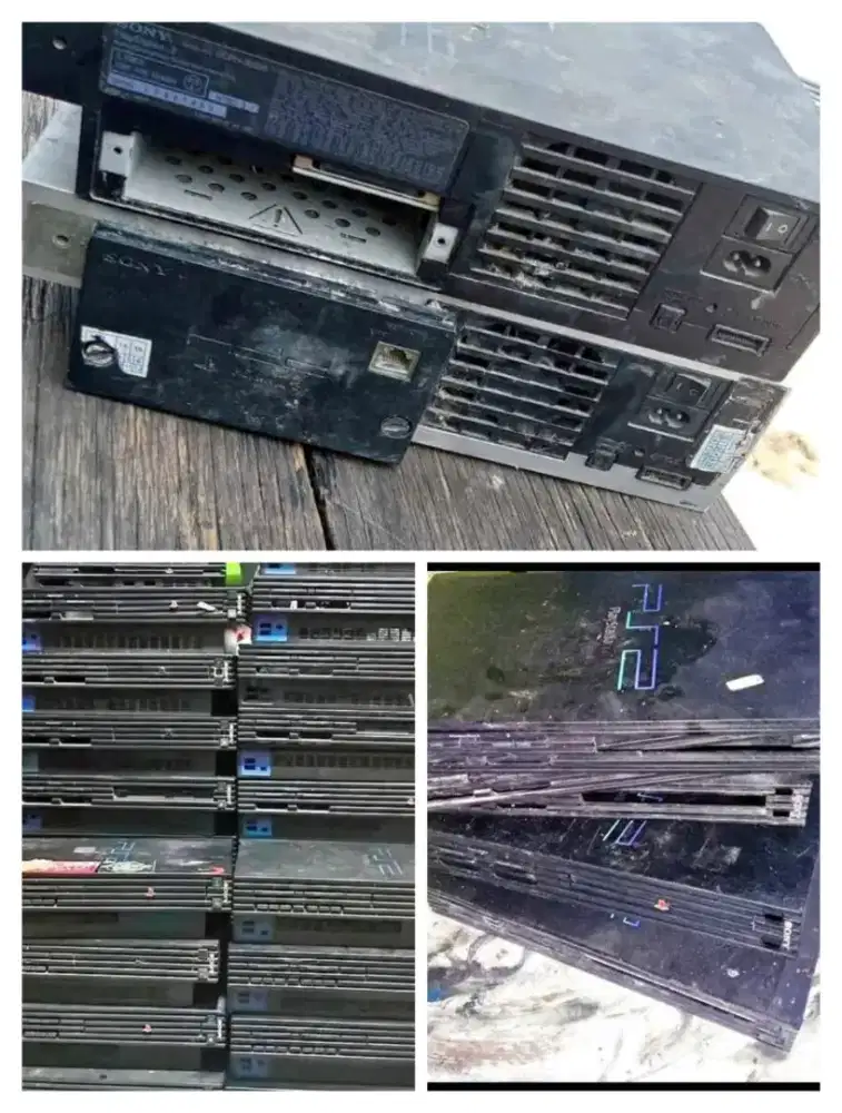 Dibeli Rosok Besi Tua Tembaga dll Elektronik Rusak Ac Kulkas dll