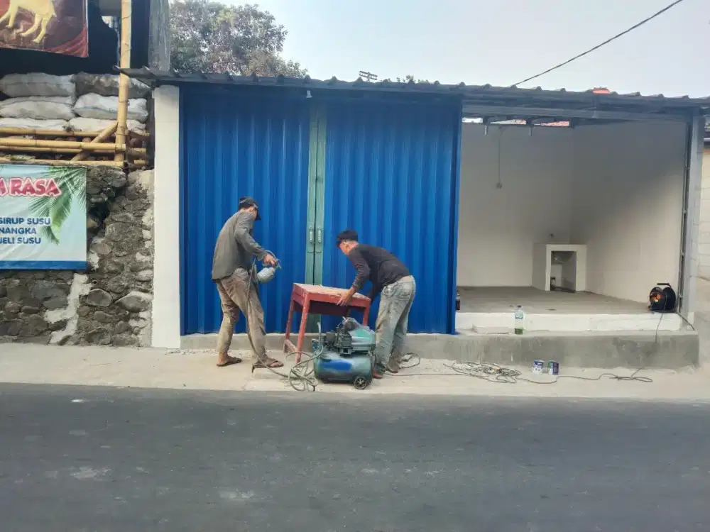 PINTU WARUNG DAN PINTU GUDANG BAHAN TAHAN KARAT