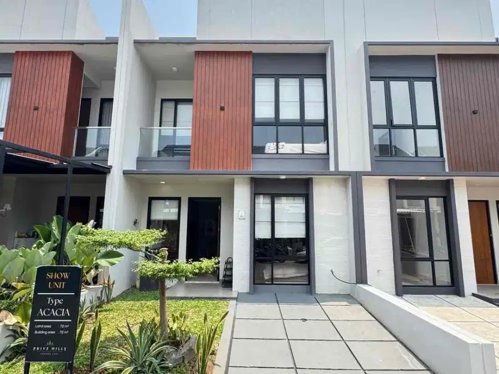 Rumah Pondok Cabe Siap Huni Akses Lebar Fasilitas Club House