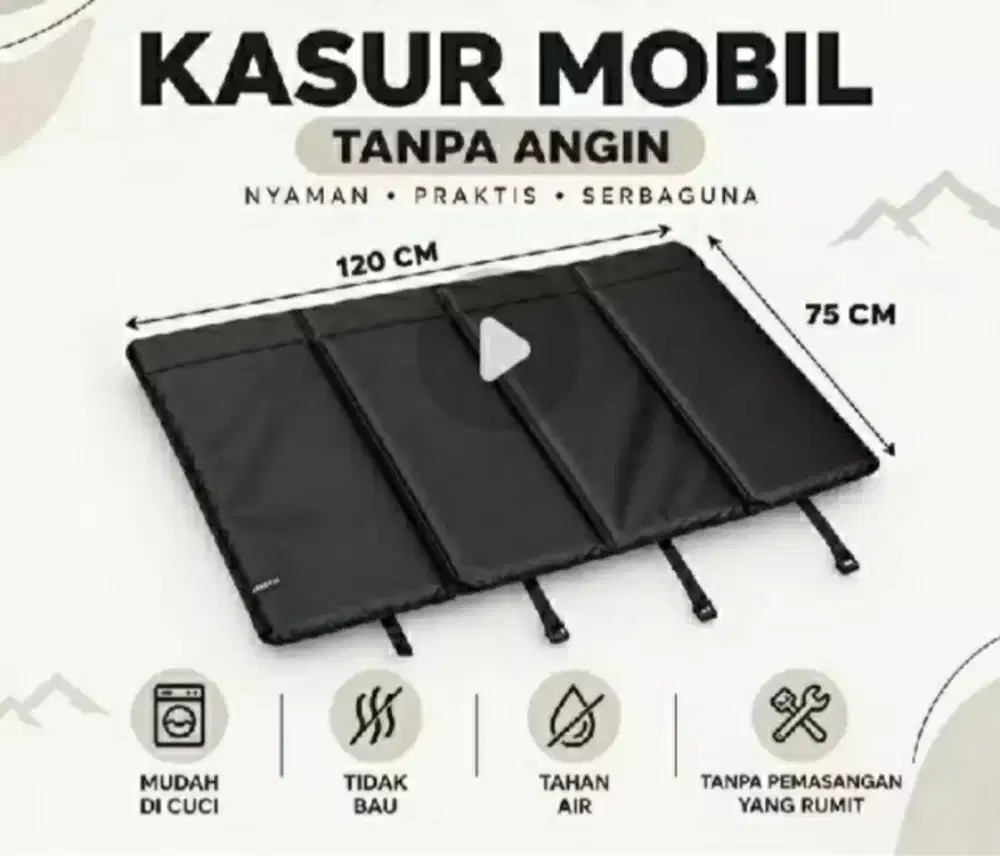 Kasur mobil tanpa pompa angin