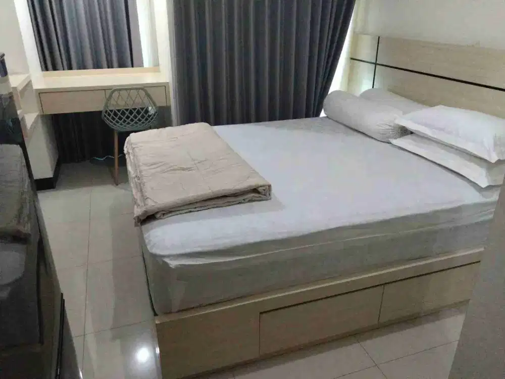 Disewakan bulanan Apartemen Amor studio full furnish 3,5jt/bulan