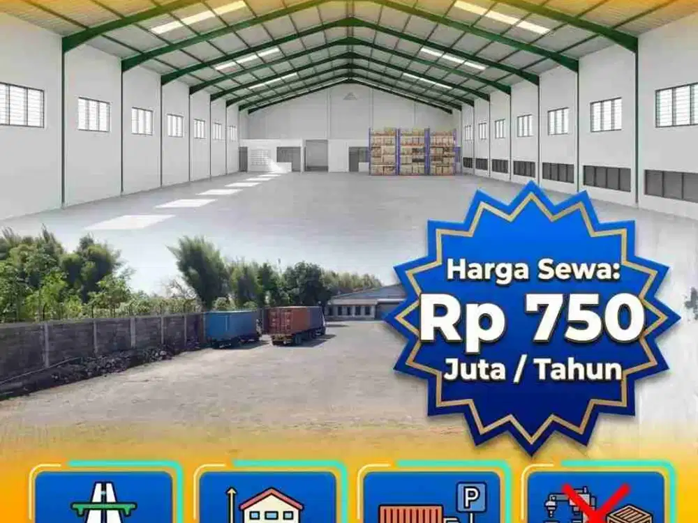 gudang sewa bagus harga bersahabat