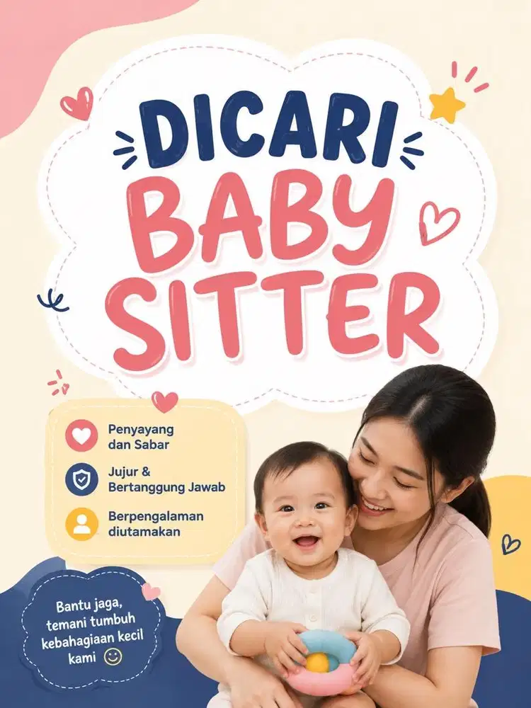 Dicari Baby Sitter/Pengasuh