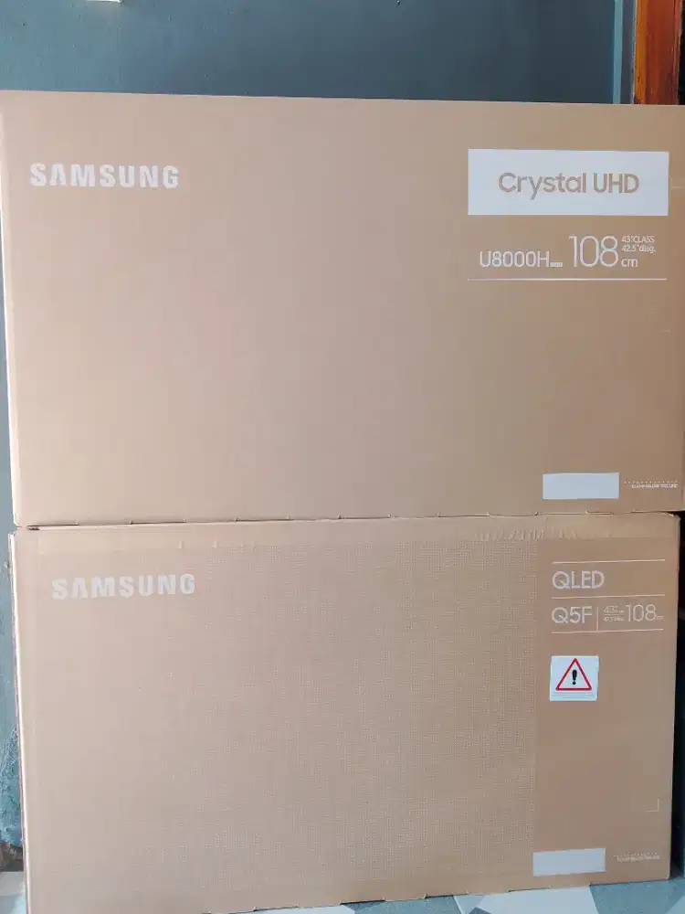 New Samsung smart tv 43 inch layar QLED & 4K