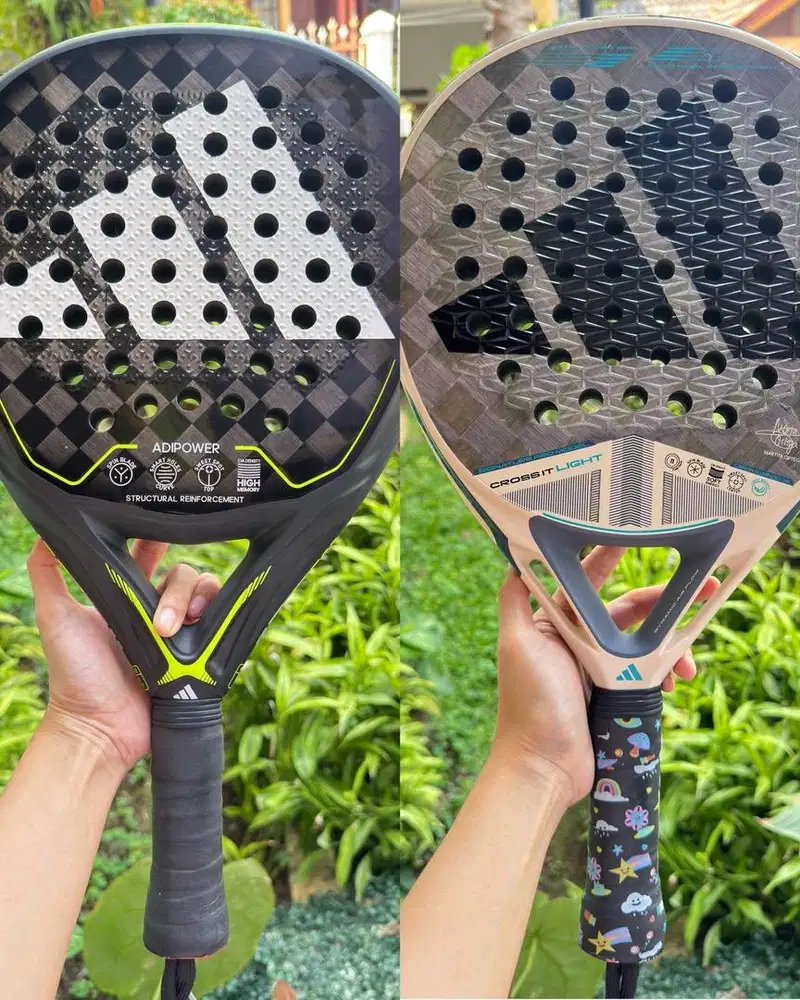 Raket Adidas martita (ce) dan adipower (co)