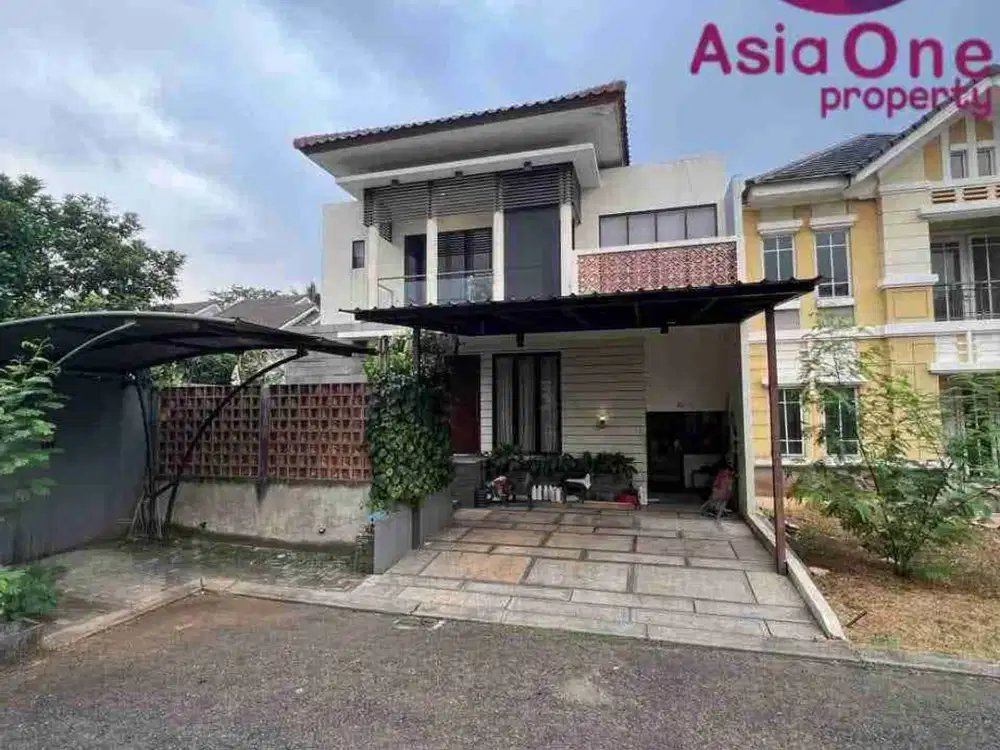 Dijual Rumah Semi Furnish Dekat Pintu Tol Bsd Cluster Vineyard The Green Bsd Serpong Tangerang