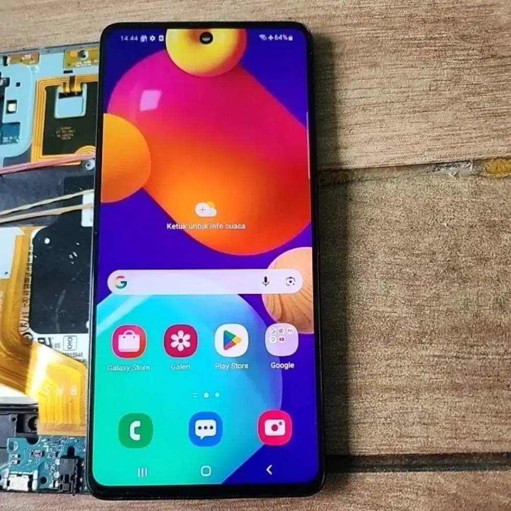 LCD samsung F62 / M62 original copotan normal