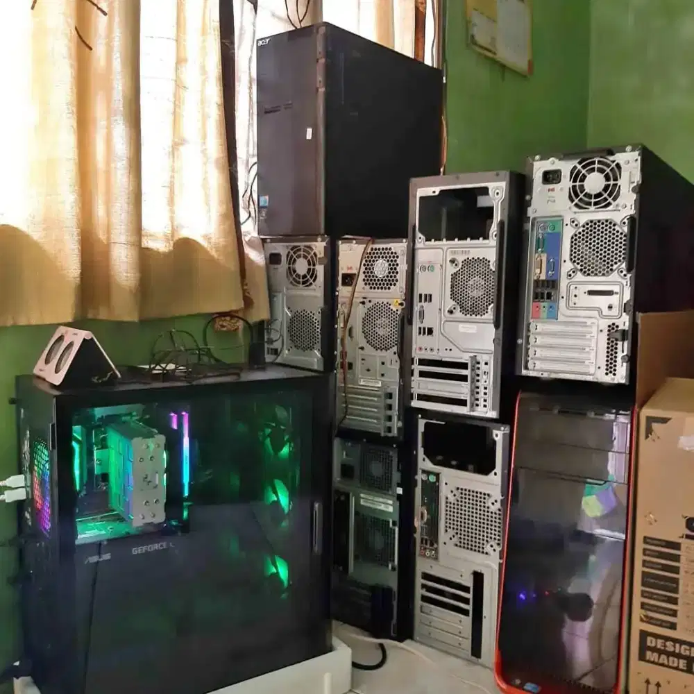 Dibeli Rosok Besi Tua Logamlainnya Elektronik Rusak Ac Mesin Mesin dll
