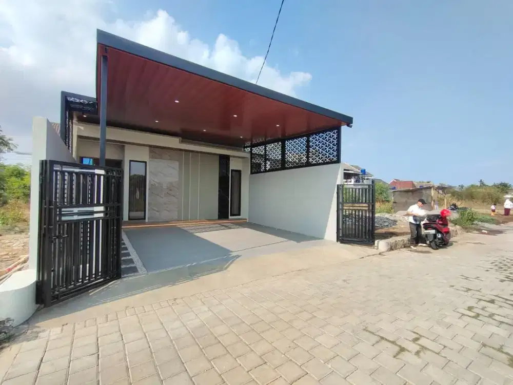Rumah Baru full furnished dekat Exit Tol Purwomartani Kalasan Sleman