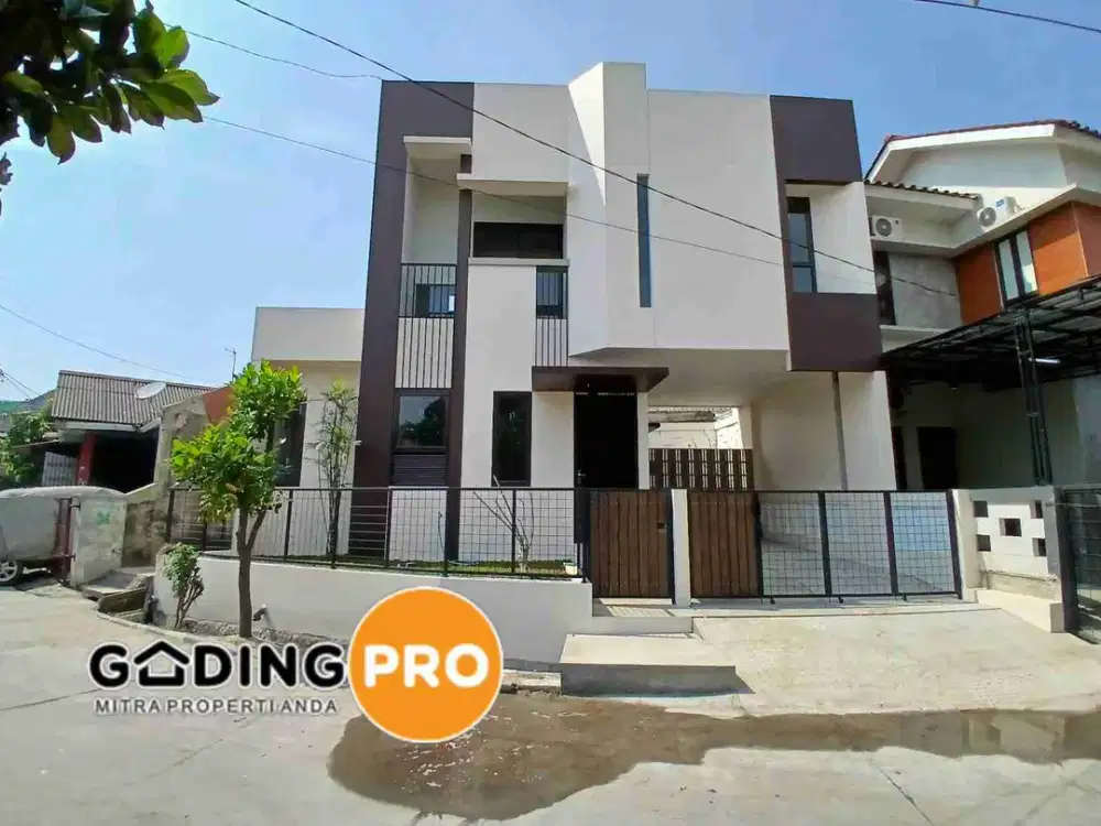 Di jual rumah minimalis modern style dalam perumahan Jatisari Jatiasih Bekasi.