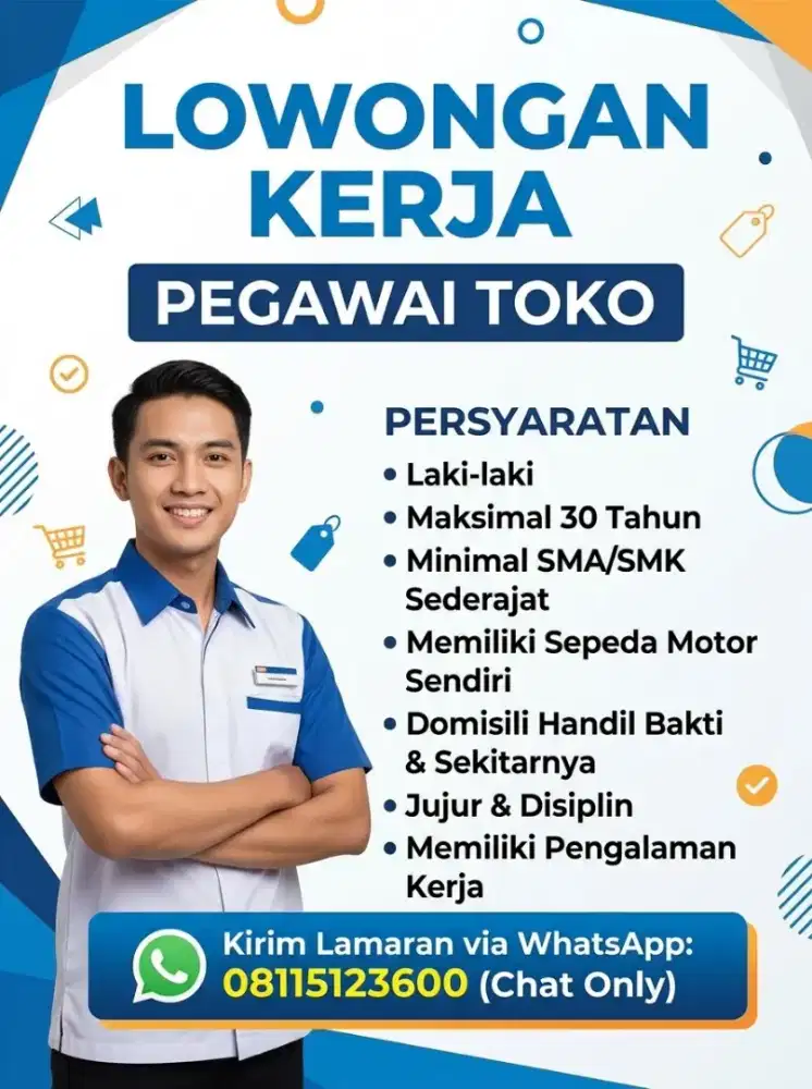 Lowongan Pekerjaan Pegawai Toko