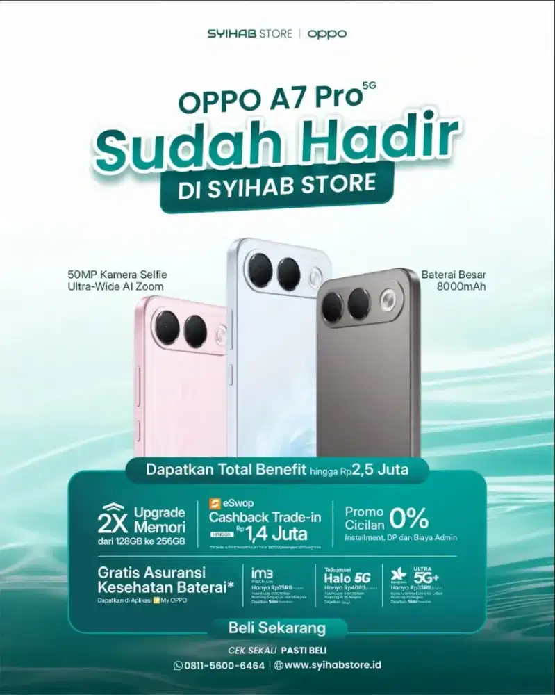 READY OPPO A7PRO