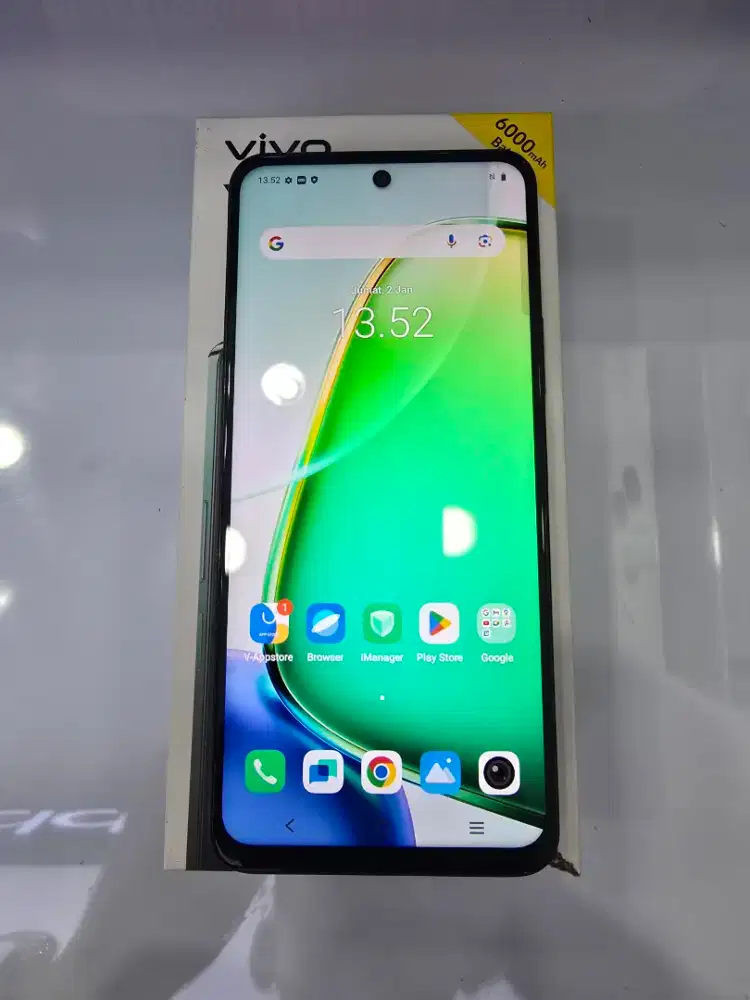 Vivo Y28 4G 6+6/128Gb Green Ex Garansi resmi Vivo -MasterCom