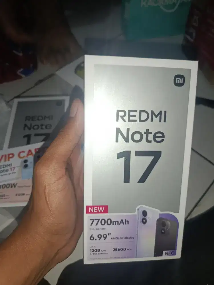 Jual baru Xiaomi Redmi Note 17 4G 6+256