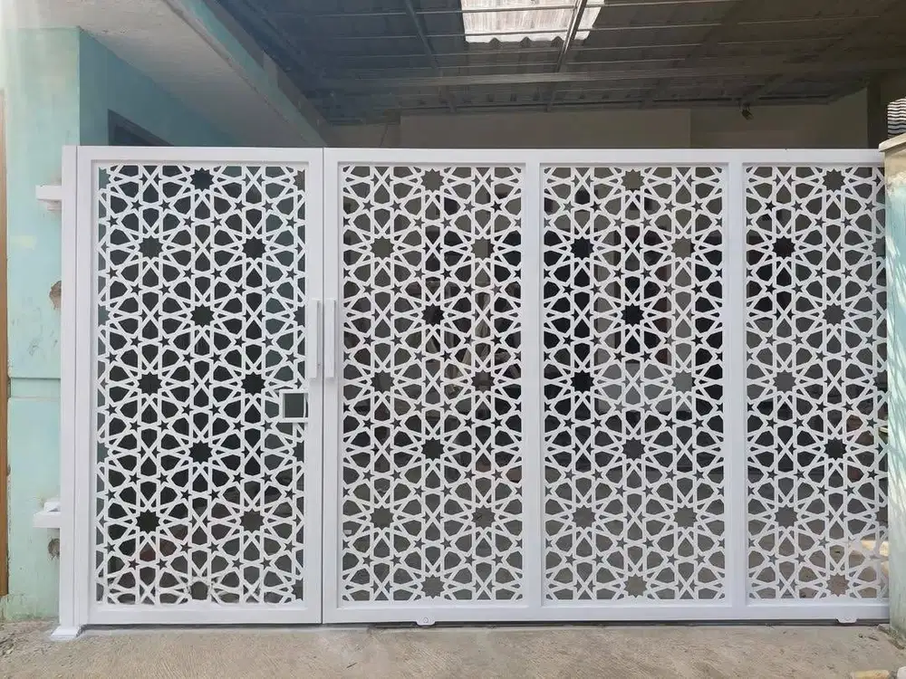 Pagar besi laser cutting
