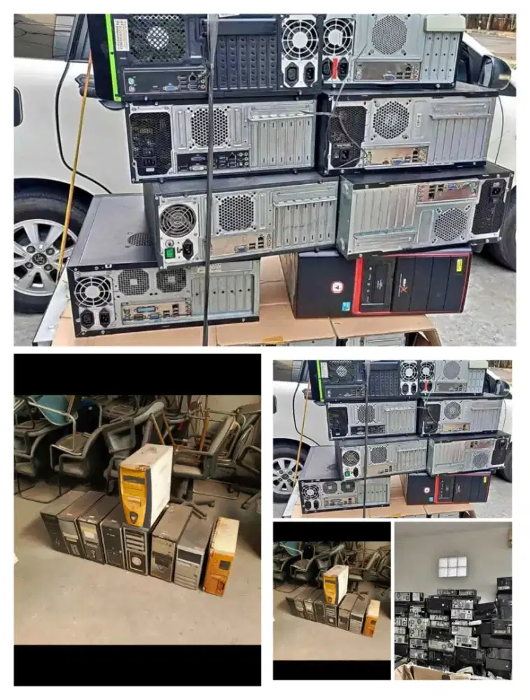 Dibeli Rosok Besi Tua Logamlainnya Elektronik Rusak Ac Mesin Mesin dll