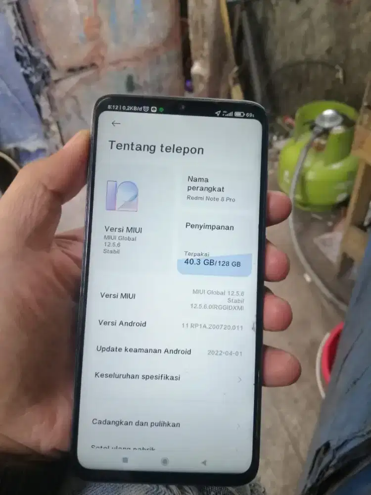 redmi note 8 pro ram 6/128