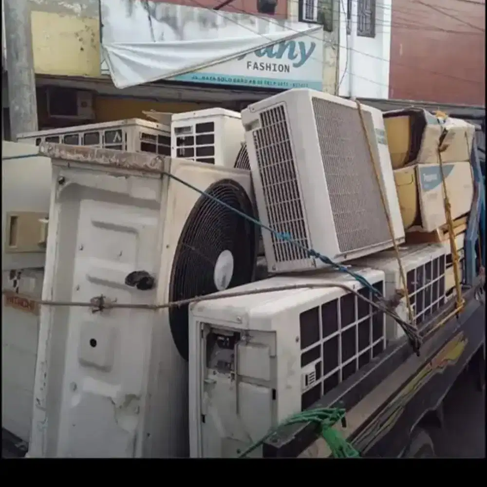 Dibeli Rosok Besi Tua Logamlainnya Elektronik Rusak Ac Mesin Mesin dll