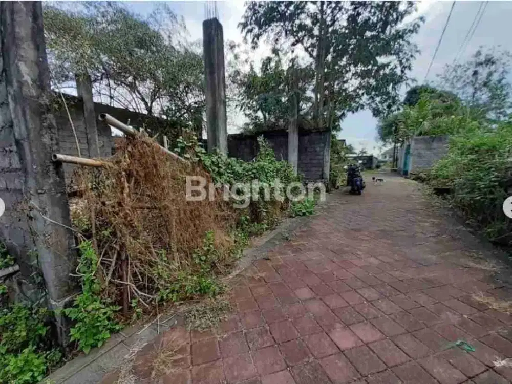 DIJUAL TANAH SHM 268 M² NUSA DUA MUMBUL BONUS PONDASI 2 LANTAI