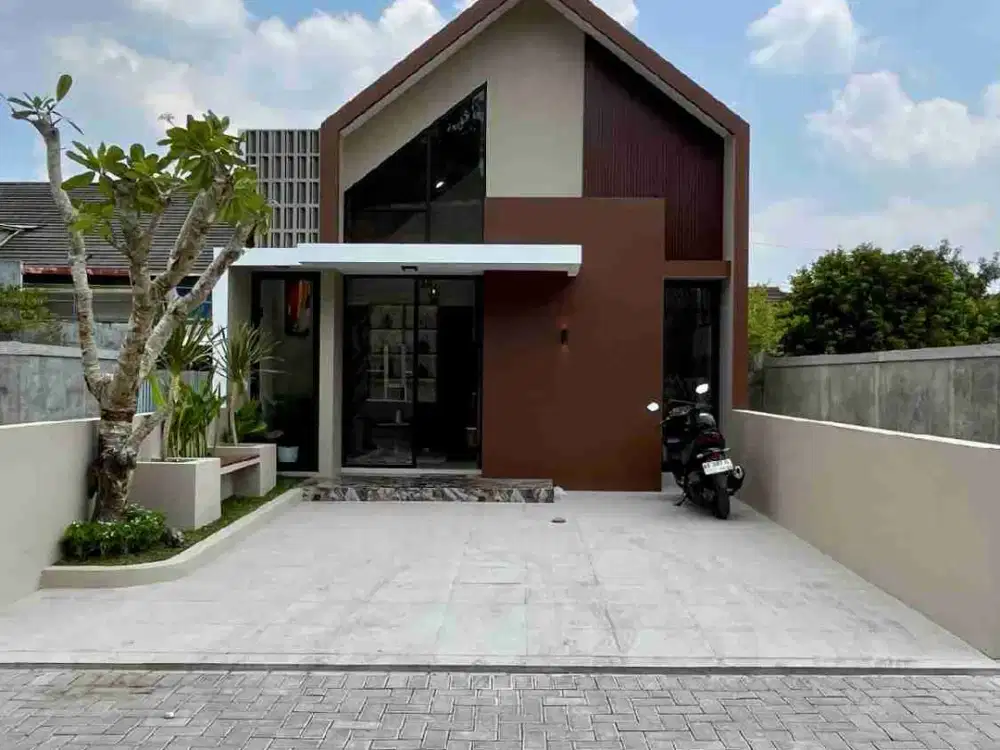 Rumah Baru Scandinavian  full furnished dekat Jogjabay, kampus AMIKOM, UII & Pakuwon mall