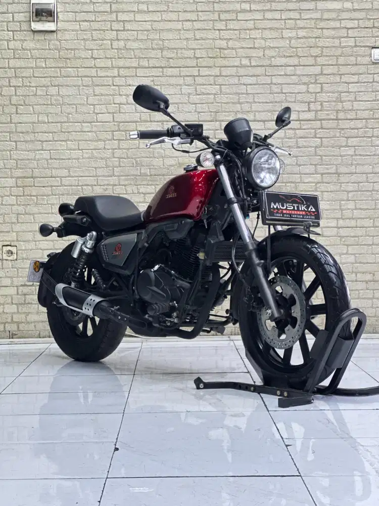 CRUISER TERMURAH‼️ Benelli Motobi EVO 200 2019 Odo 14rb - Dava Mustika