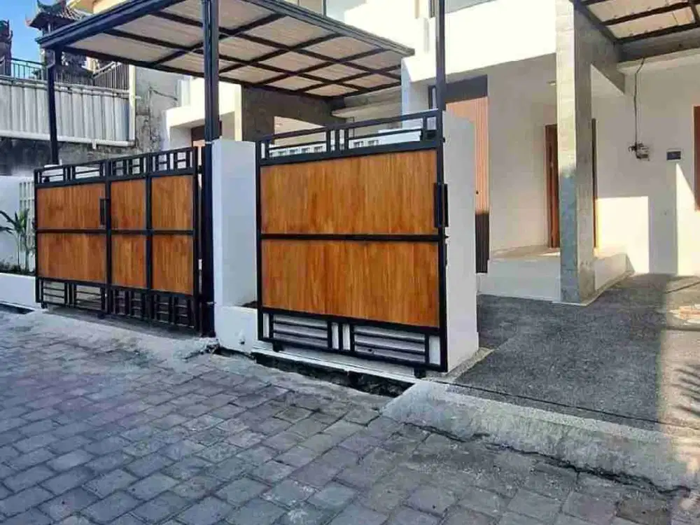 HANYA 1 UNIT JUAL Rumah Baru Unfurnished Jl Gunung Andakasa Denpasar Barat area Strategis