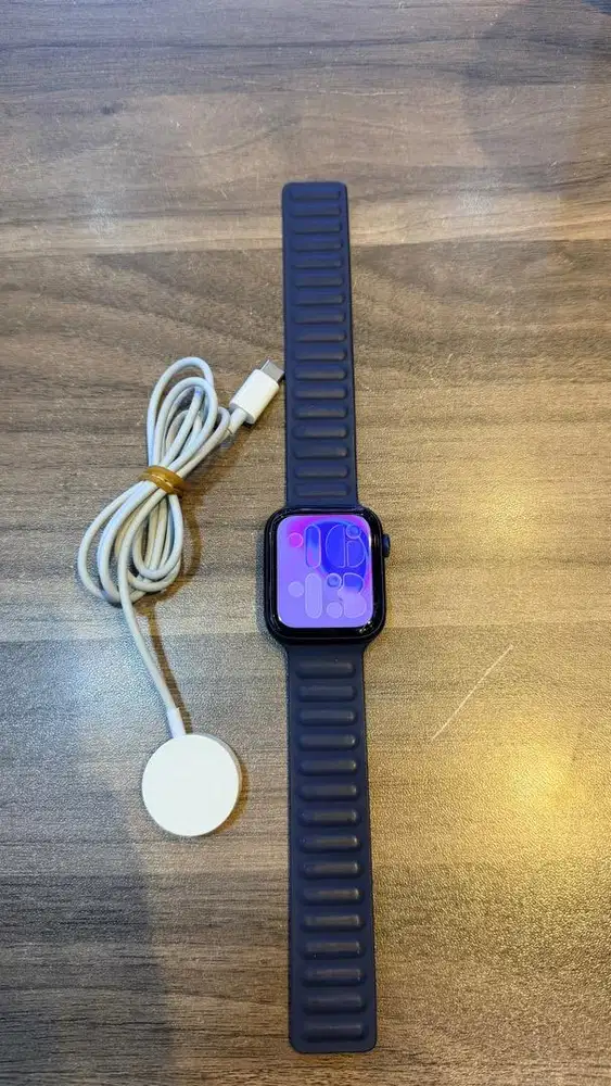 Apple Watch 6 Blue 44mm Unit dan charger