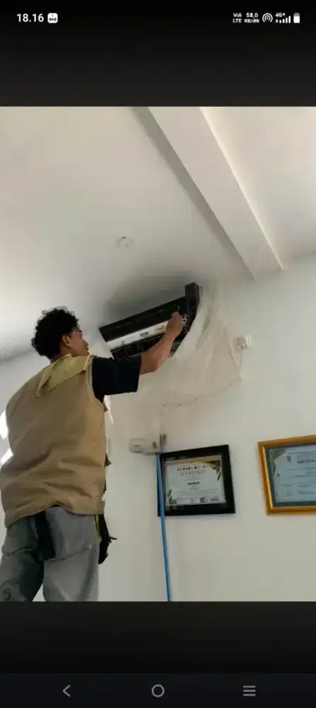 Servis AC kulkas mesin cuci kompa air dll