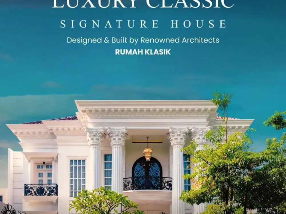 DIJUAL LUXURY CLASSIC HOUSE KOTA DELTAMAS – LT 369 M² / LB 700 M², HOOK, 19 M