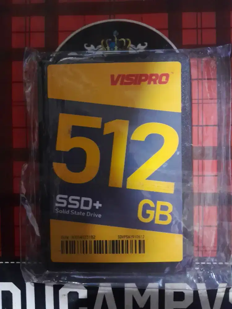 ssd visipro 512gb baru pakai sebentar murah BU hari ini