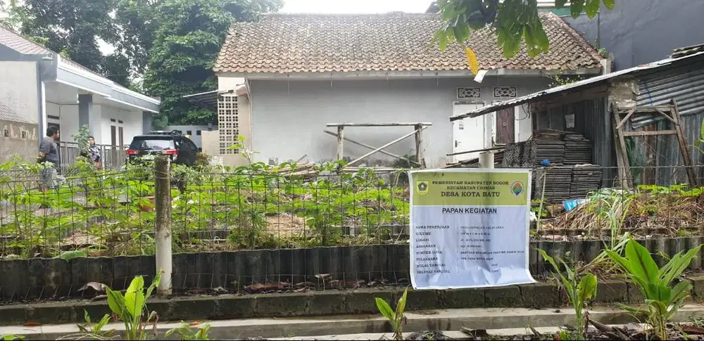 Dijual murah, Tanah dan Rumah, Cocok untuk Villa di Ciomas, Kab. Bogor