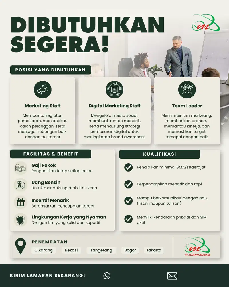 Marketing, Digital Marketing dan Team Leader