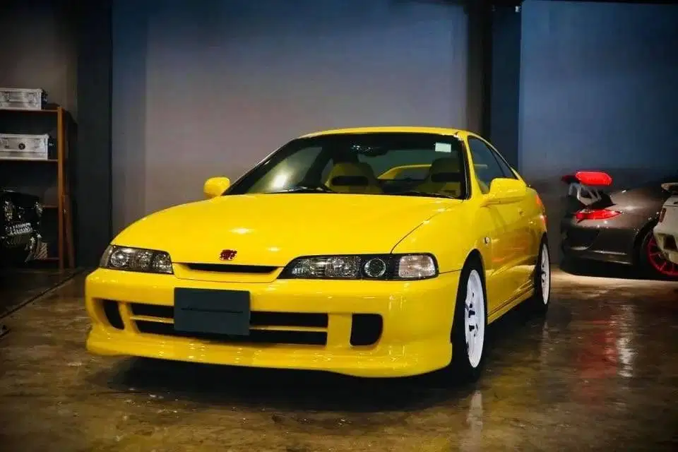 Honda Integra Db9 1998 yellow kuning bu Honda inttegra 1997/1999 medan