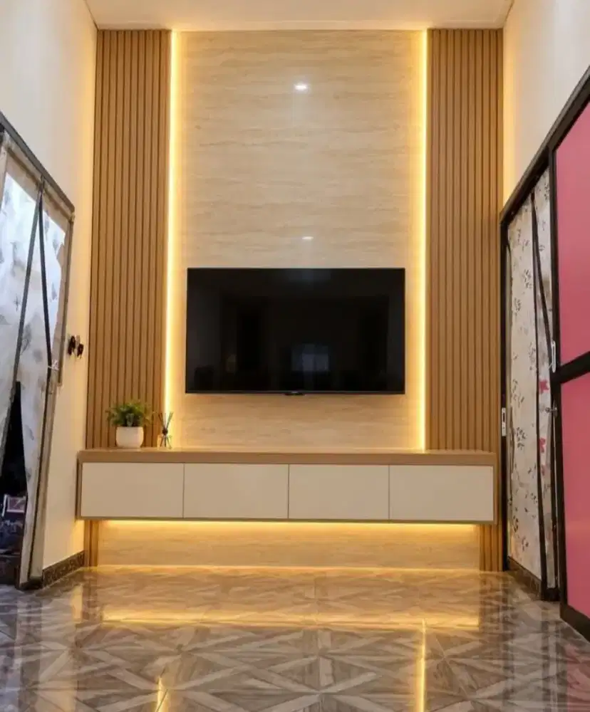 Backdrop TV Wall Panel HPL