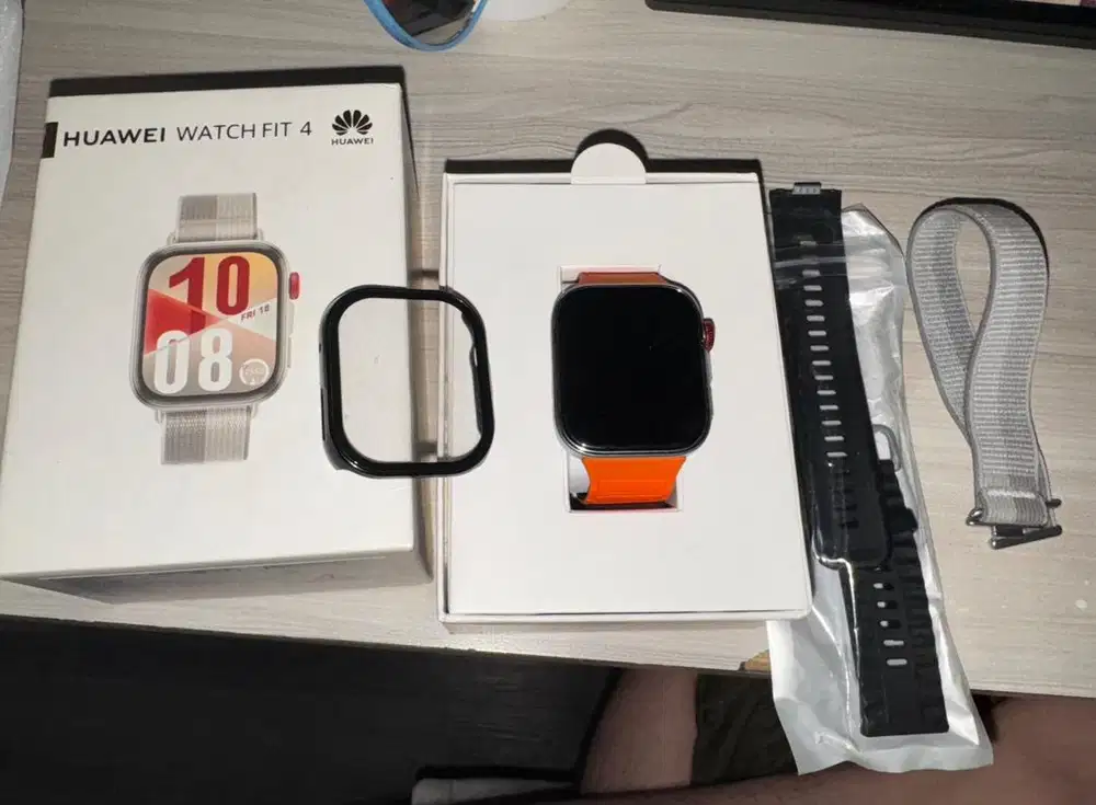 Smartwatch Huawei Watchfit 4 Nylon Grey bisa NFC