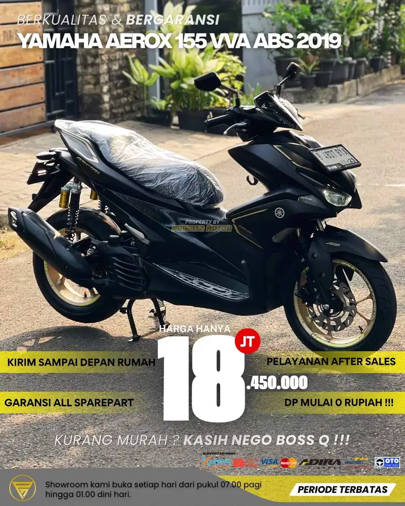 YAMAHA AEROX 155 ABS VVA 2019
