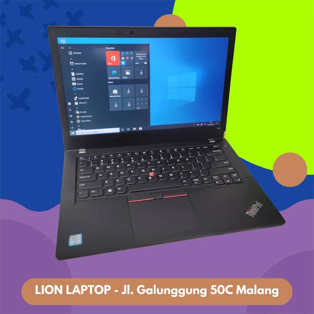 RAM 8GB Core i5 gen 8 Lenovo Thinkpad T480 [14|10]