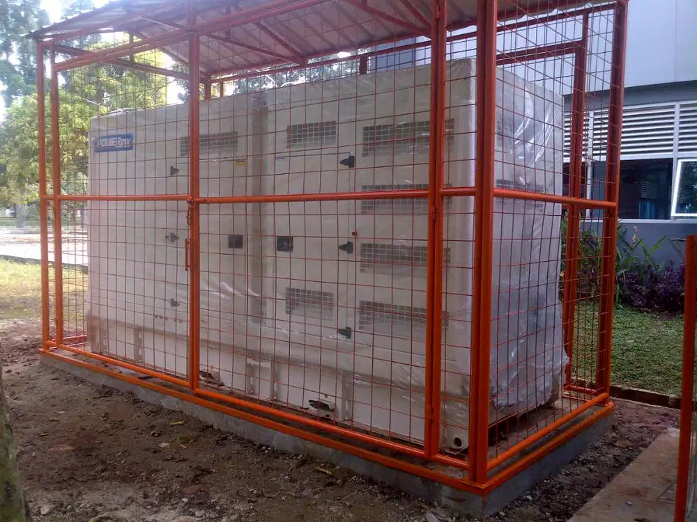 Kerangkeng Untuk Generator Set ( Genset )