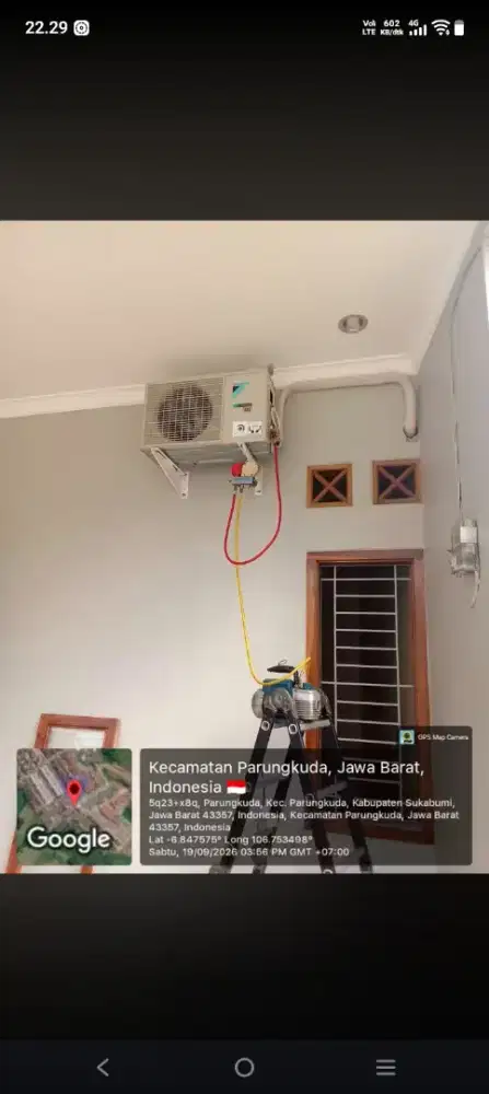 Servis AC kulkas mesin cuci kompa air dll