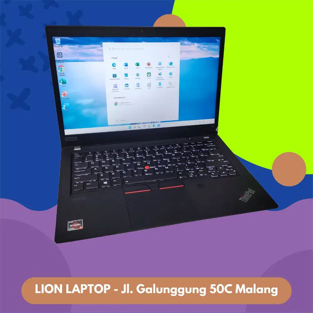 RAM 16GB AMD Ryzen 5 PRO SSD 256GB Lenovo Thinkpad T14 [14|10]