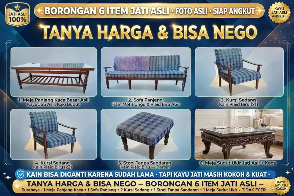 Brg jati kuno asli...kain bs diganti krn lama pemakaian