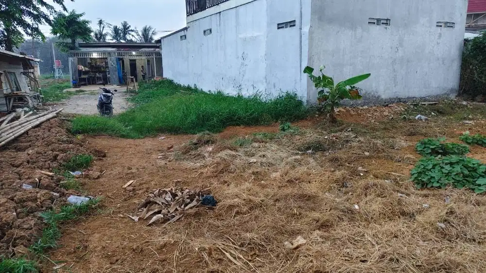 Dijual Tanah dekat gerbang utama SMA Kemala Bayangkari Gunung Sindur