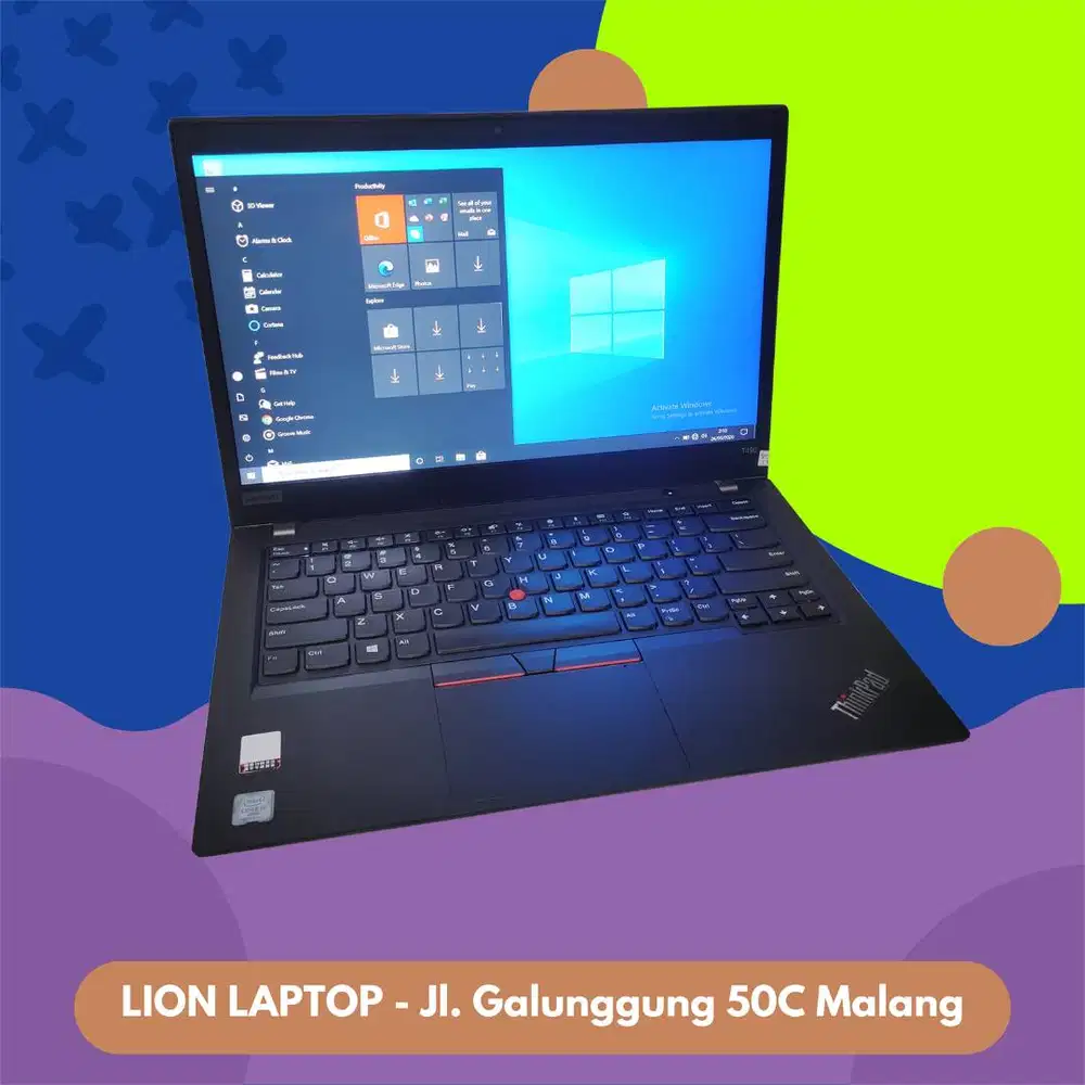 Core i7 gen 8 RAM 8GB SSD 256 Lenovo Thinkpad T490 [14|10]