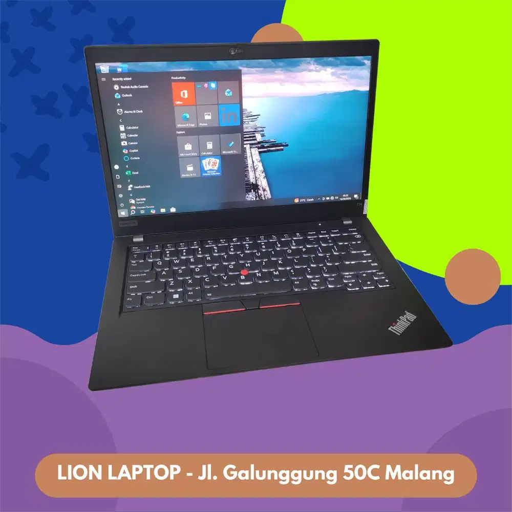 RYZEN 7 PRO-4750U (8 CORE) RAM 16GB Lenovo Thinkpad T14 [14|10]