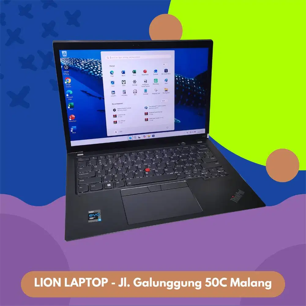 RAM 16GB i5 Gen 11 Body Auminium Lenovo Thinkpad X13 [14|10]