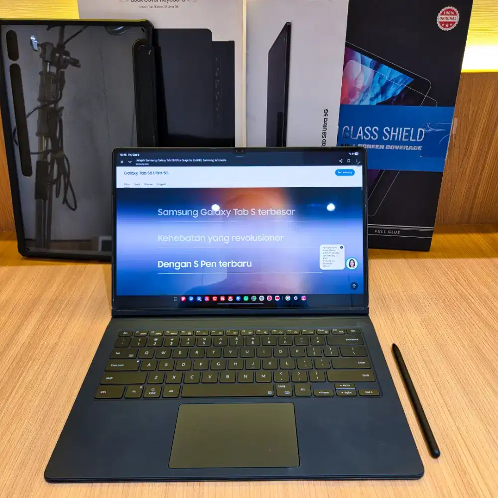 Samsung Galaxy Tab S8 Ultra 5G 12/256GB + Keyboard Original Samsung