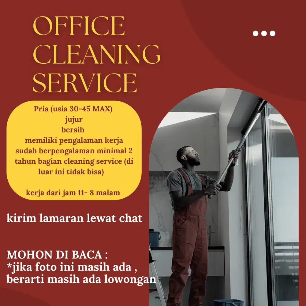 Office boy / cleaning service