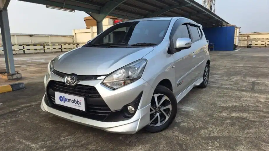 Toyota Agya 1.2 G TRD Sportivo Bensin-AT 2019 Silver